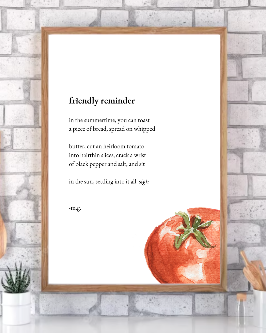 "friendly reminder"